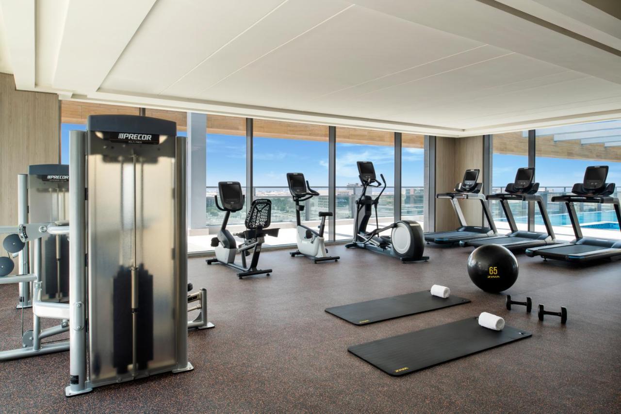 Swissotel Living Djedda Buitenkant foto The gym at the hotel
